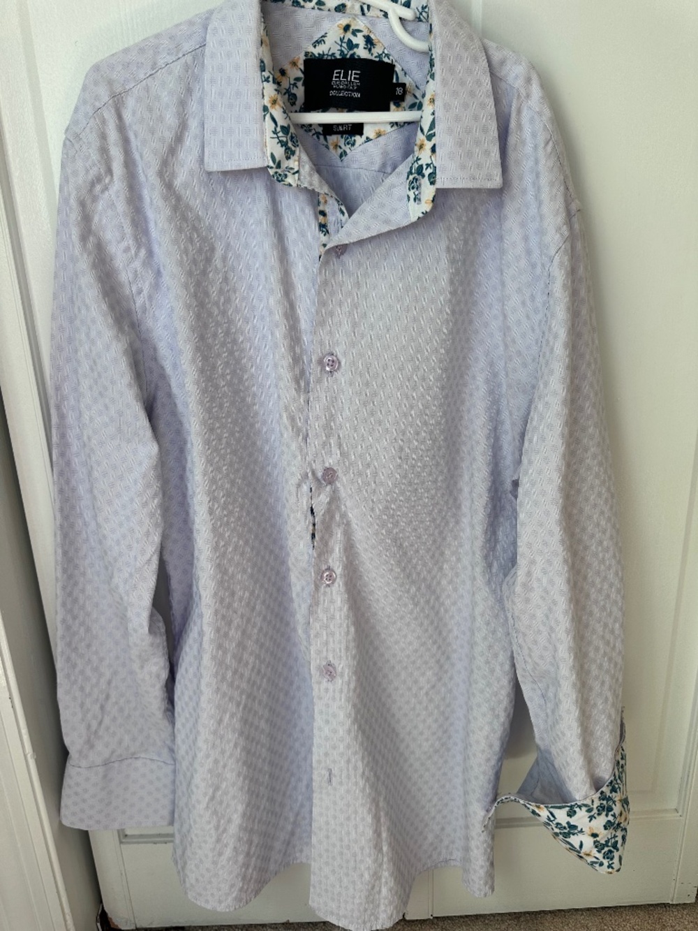 Elie Balleh white button down shirt